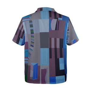 Men's All Over Print Hawaiian Shirt Made In USA Ships to USA Only
