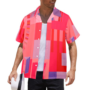 Men's All Over Print Hawaiian Shirt Made In USA Ships to USA Only