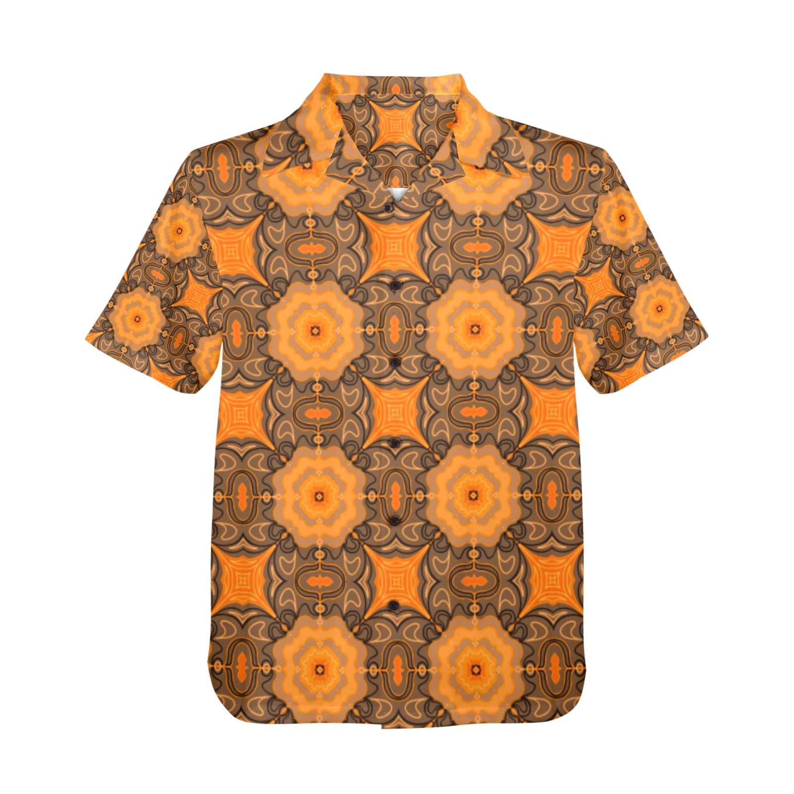 Men's All Over Print Hawaiian Shirt Made In USA Ships to USA Only