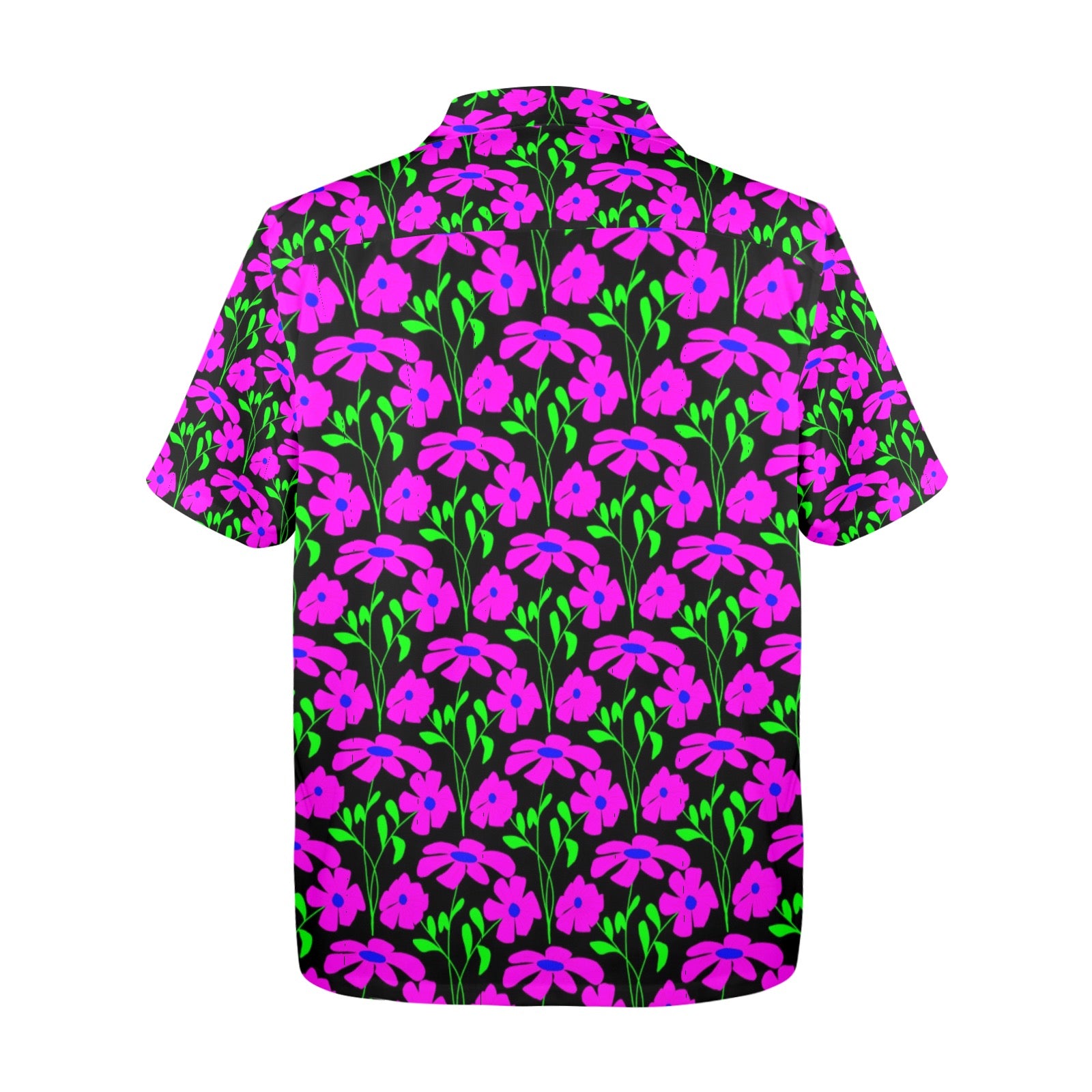 Men's All Over Print Hawaiian Shirt Made In USA Ships to USA Only