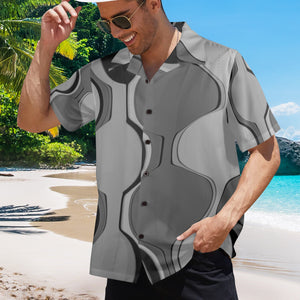Men's All Over Print Hawaiian Shirt Made In USA Ships to USA Only
