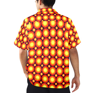 Men's All Over Print Hawaiian Shirt Made In USA Ships to USA Only