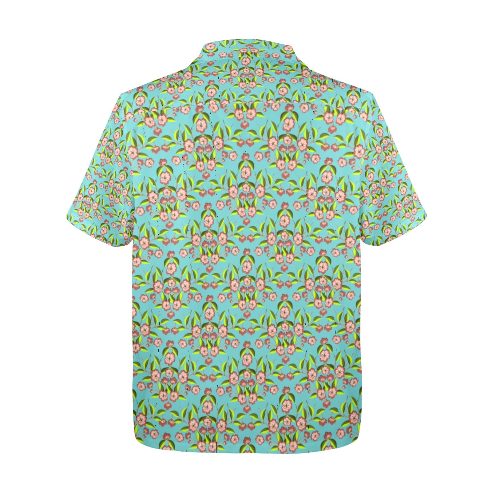 Men's All Over Print Hawaiian Shirt Made In USA Ships to USA Only