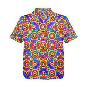 Men's All Over Print Hawaiian Shirt Made In USA Ships to USA Only