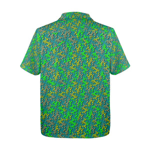 Men's All Over Print Hawaiian Shirt Made In USA Ships to USA Only