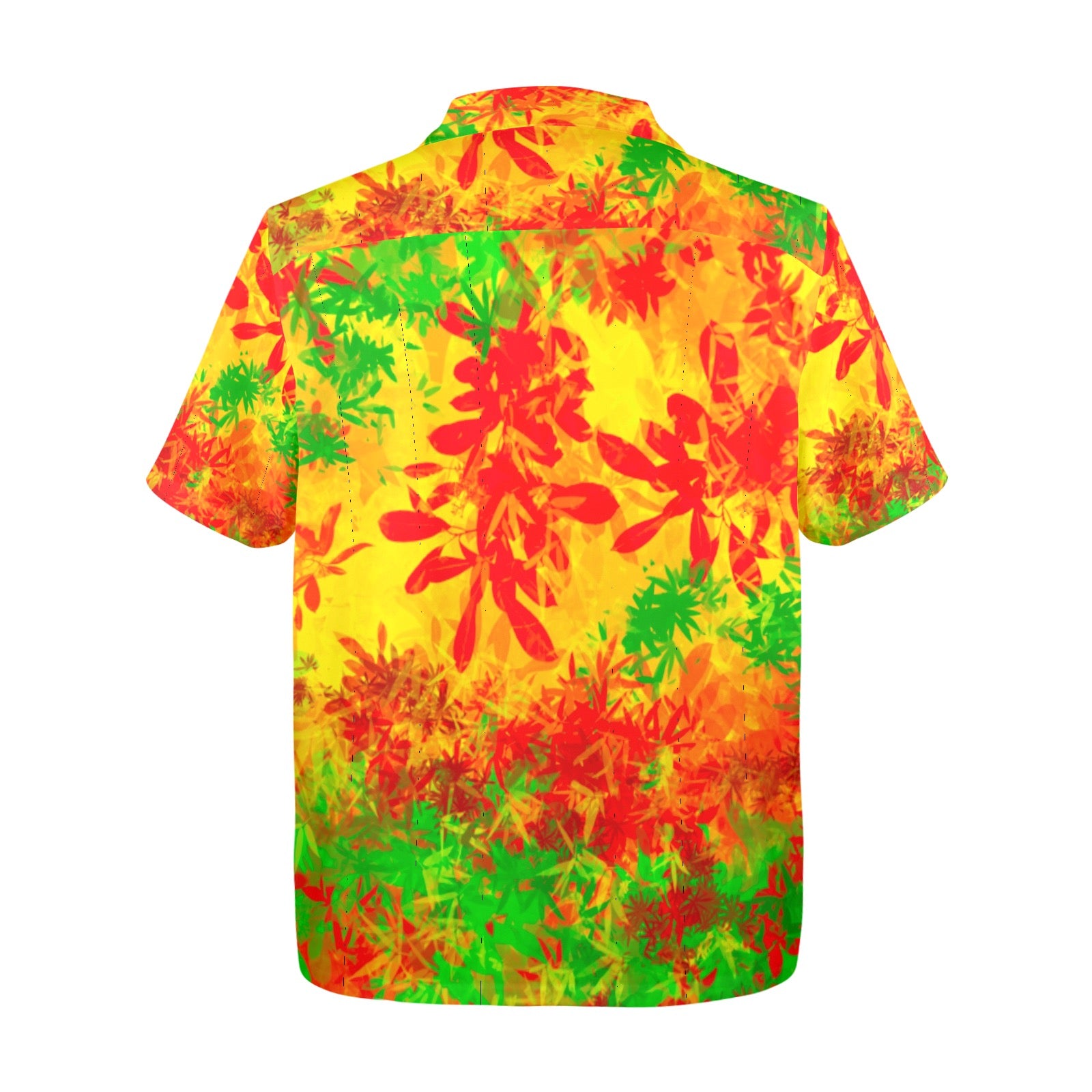 Men's All Over Print Hawaiian Shirt Made In USA Ships to USA Only