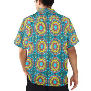 Men's All Over Print Hawaiian Shirt Made In USA Ships to USA Only