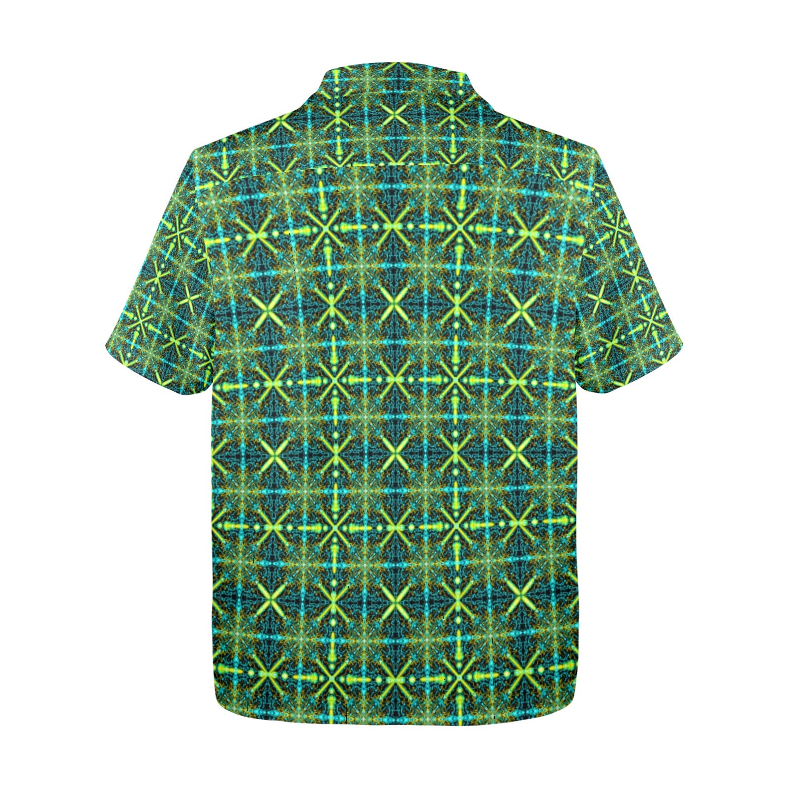 Men's All Over Print Hawaiian Shirt Made In USA Ships to USA Only