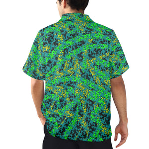 Men's All Over Print Hawaiian Shirt Made In USA Ships to USA Only