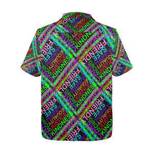 Men's All Over Print Hawaiian Shirt Made In USA Ships to USA Only