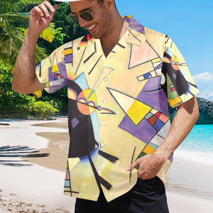 Men's All Over Print Hawaiian Shirt Made In USA Ships to USA Only