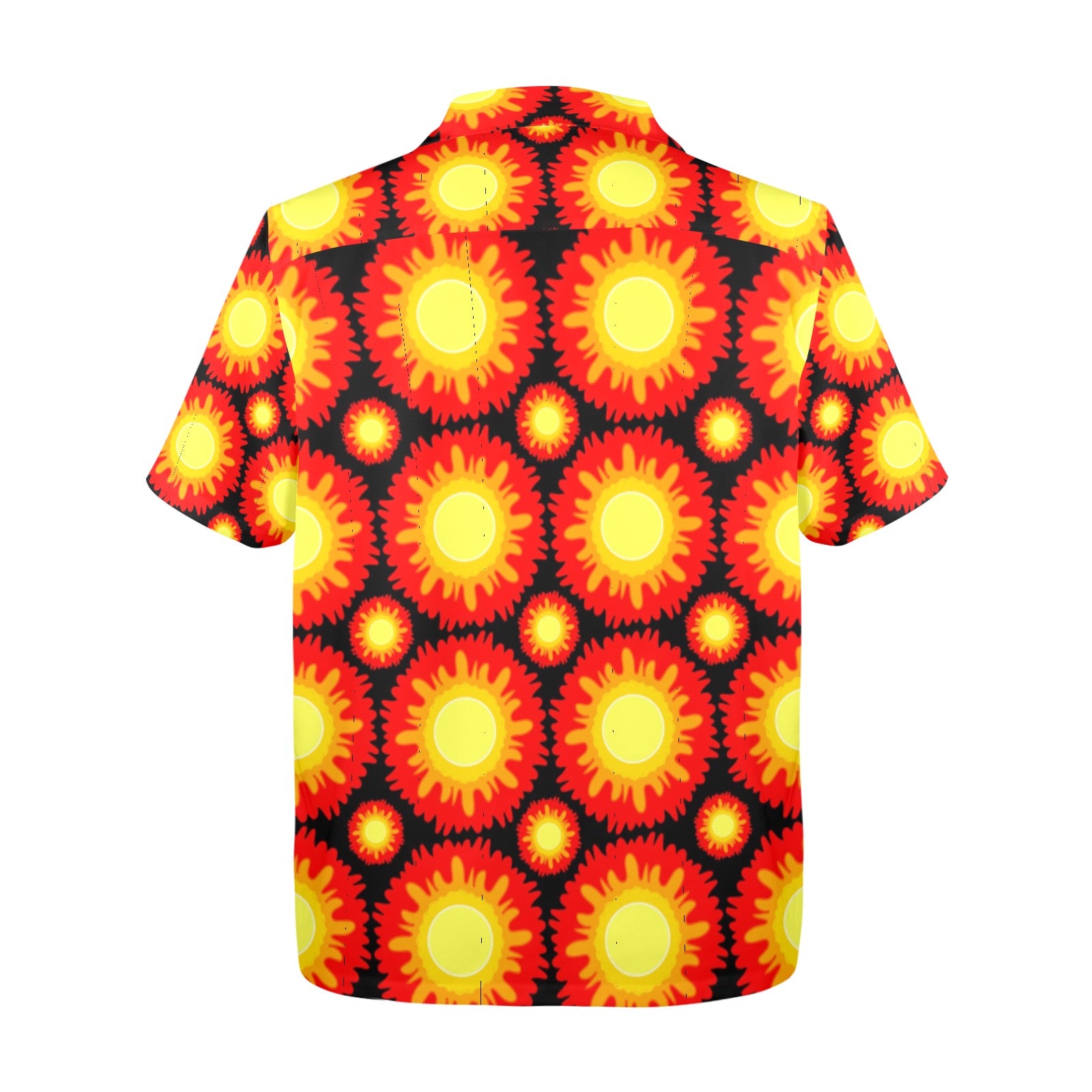 Men's All Over Print Hawaiian Shirt Made In USA Ships to USA Only