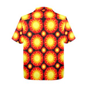 Men's All Over Print Hawaiian Shirt Made In USA Ships to USA Only