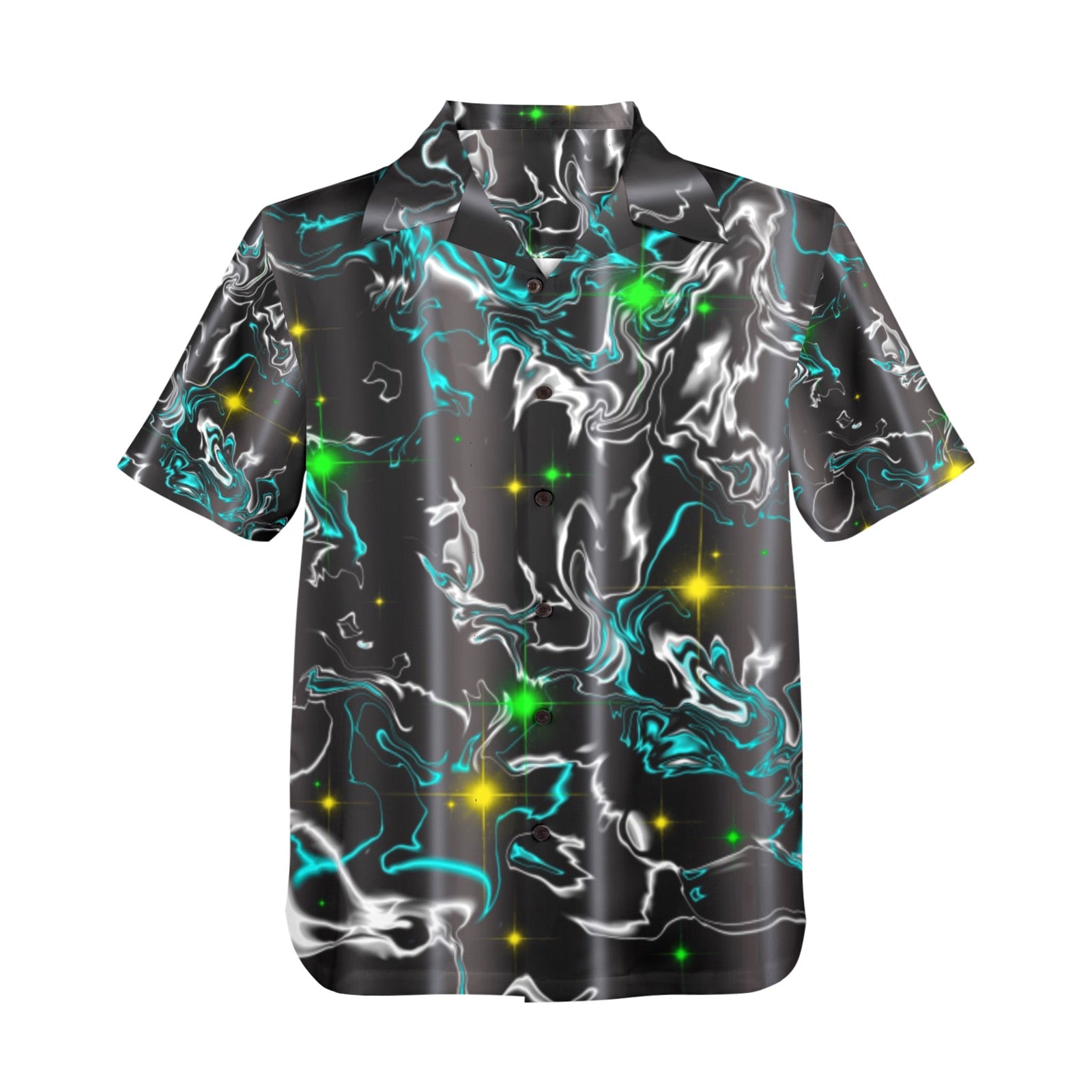 Men's All Over Print Hawaiian Shirt Made In USA Ships to USA Only
