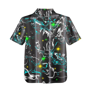 Men's All Over Print Hawaiian Shirt Made In USA Ships to USA Only