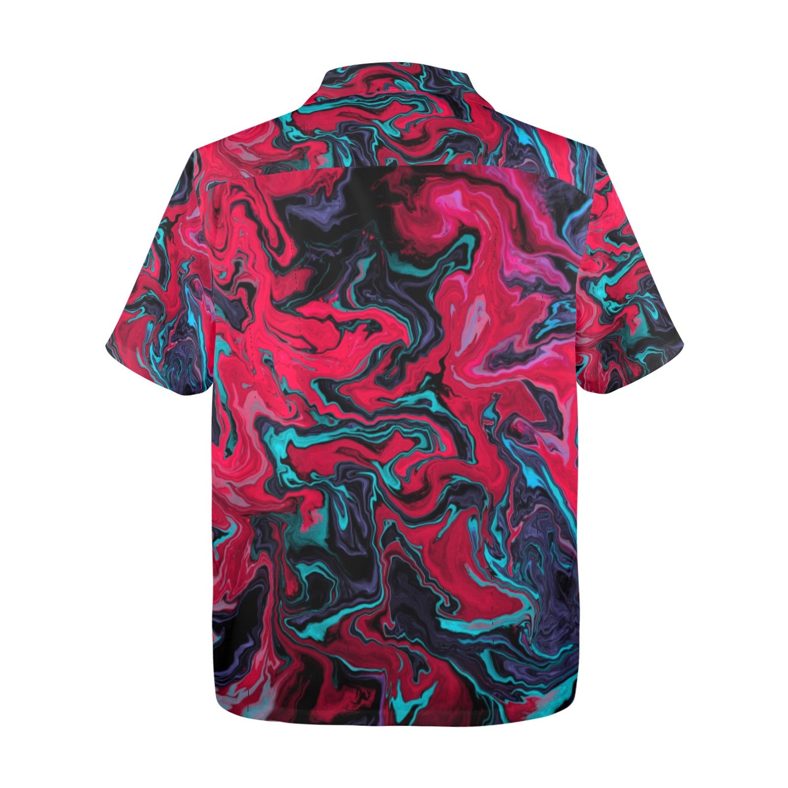 Men's All Over Print Hawaiian Shirt Made In USA Ships to USA Only