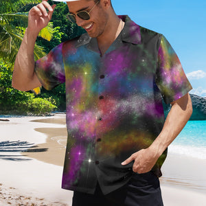 Men's All Over Print Hawaiian Shirt Made In USA Ships to USA Only