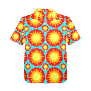 Men's All Over Print Hawaiian Shirt Made In USA Ships to USA Only