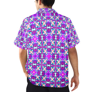 Men's All Over Print Hawaiian Shirt Made In USA Ships to USA Only