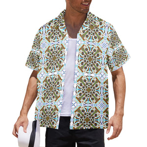 Men's All Over Print Hawaiian Shirt Made In USA Ships to USA Only