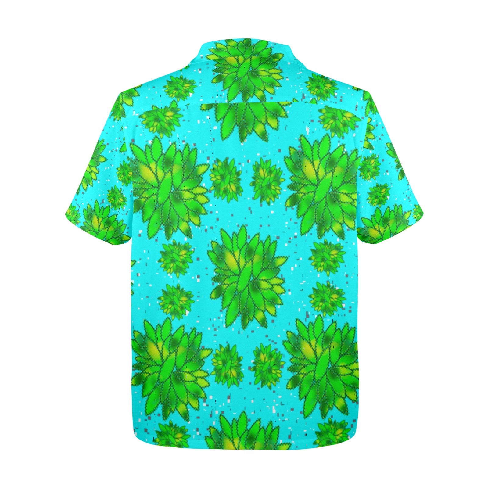 Men's All Over Print Hawaiian Shirt Made In USA Ships to USA Only