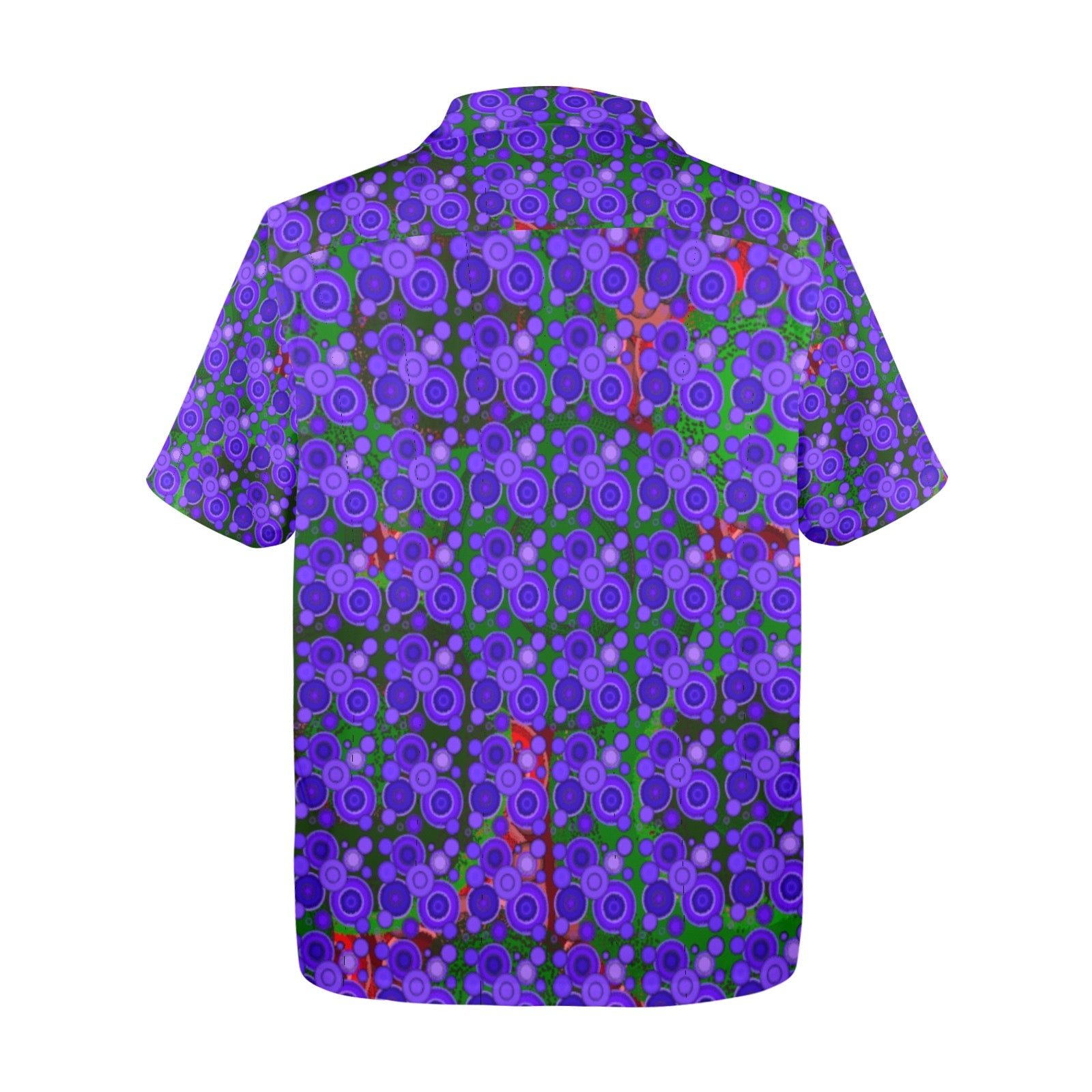 Men's All Over Print Hawaiian Shirt Made In USA Ships to USA Only