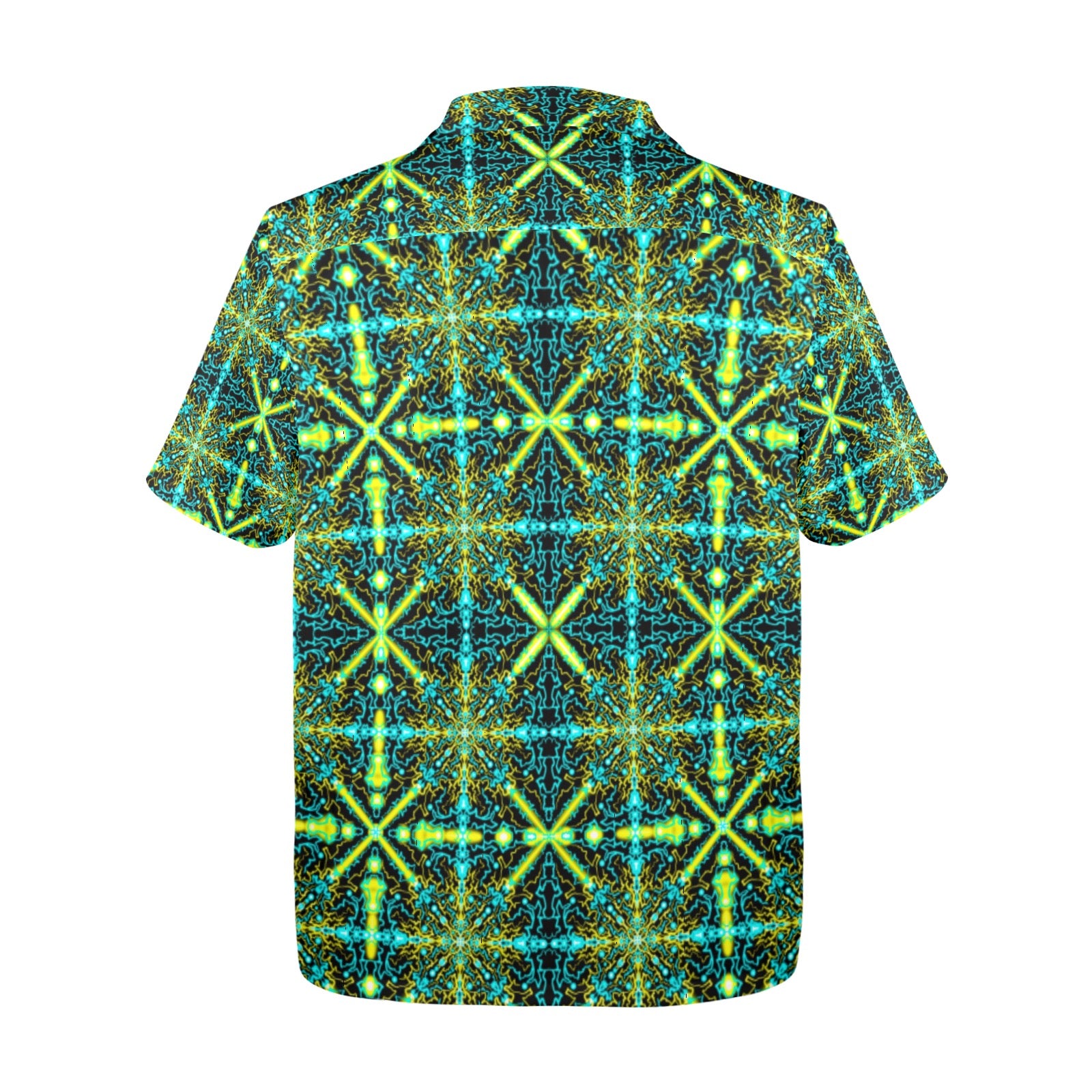 Men's All Over Print Hawaiian Shirt Made In USA Ships to USA Only