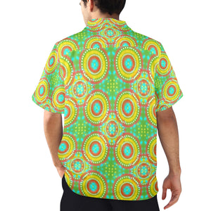 Men's All Over Print Hawaiian Shirt Made In USA Ships to USA Only