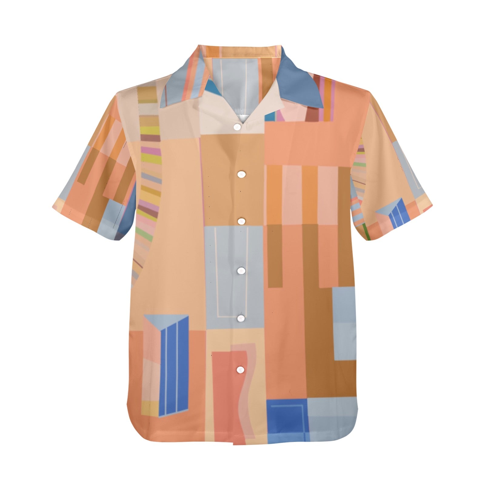 Men's All Over Print Hawaiian Shirt Made In USA Ships to USA Only