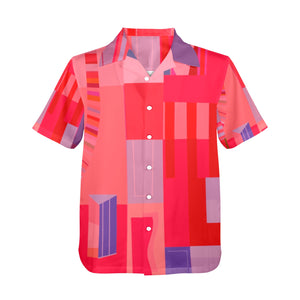 Men's All Over Print Hawaiian Shirt Made In USA Ships to USA Only