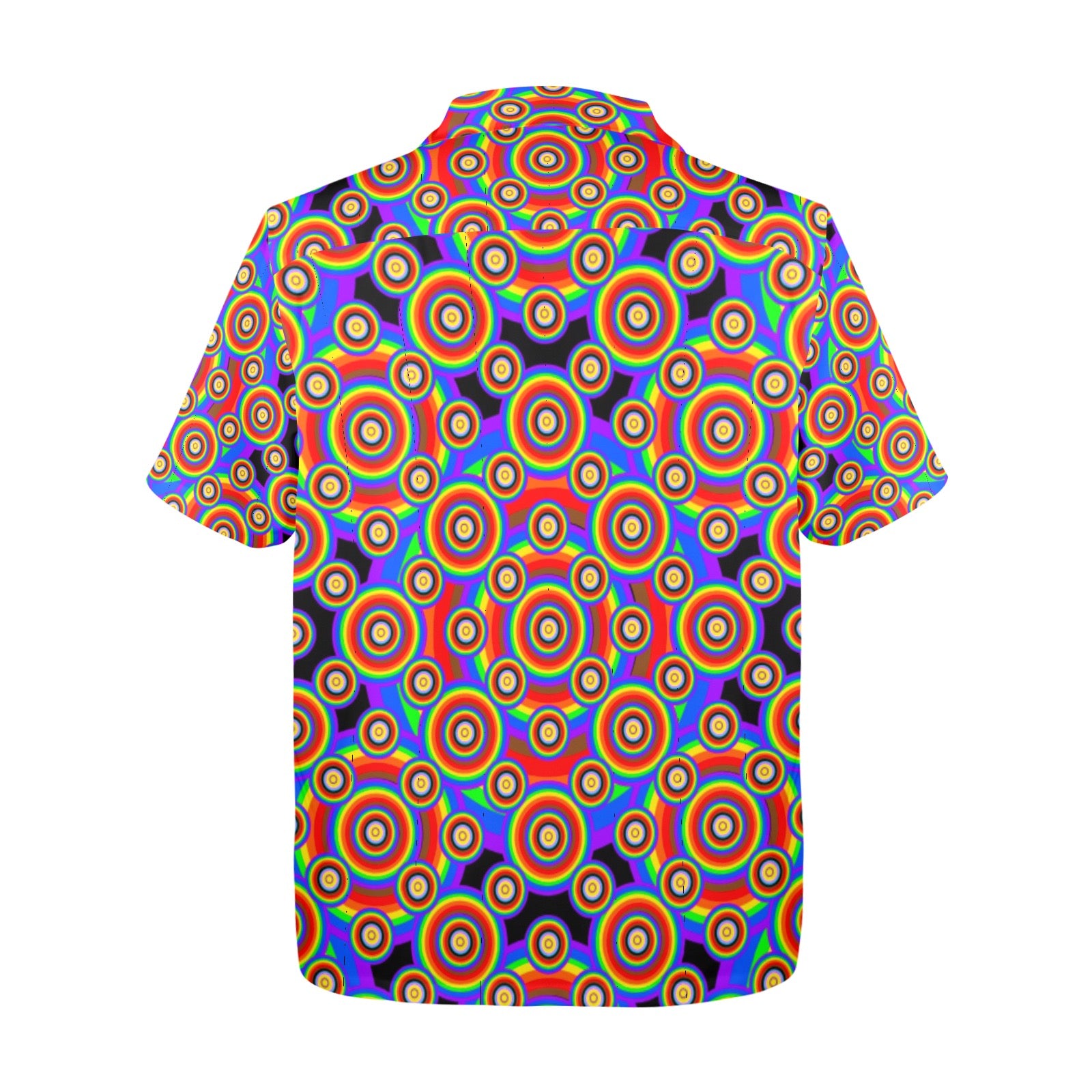 Men's All Over Print Hawaiian Shirt Made In USA Ships to USA Only
