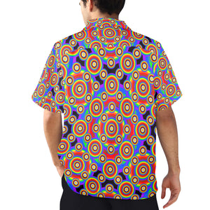 Men's All Over Print Hawaiian Shirt Made In USA Ships to USA Only