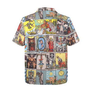 Men's All Over Print Hawaiian Shirt Made In USA Ships to USA Only