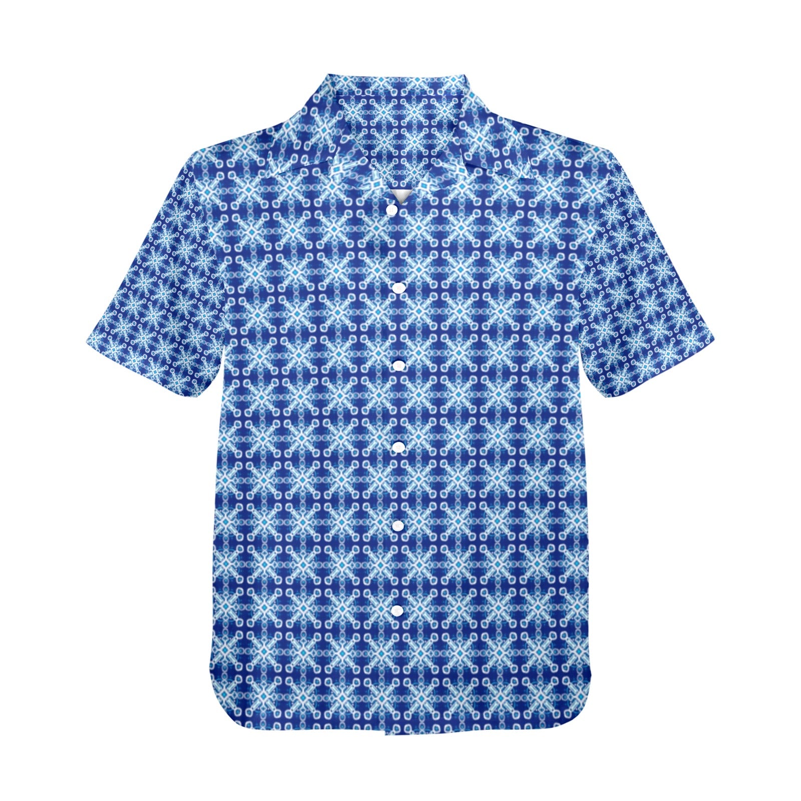 Men's All Over Print Hawaiian Shirt Made In USA Ships to USA Only