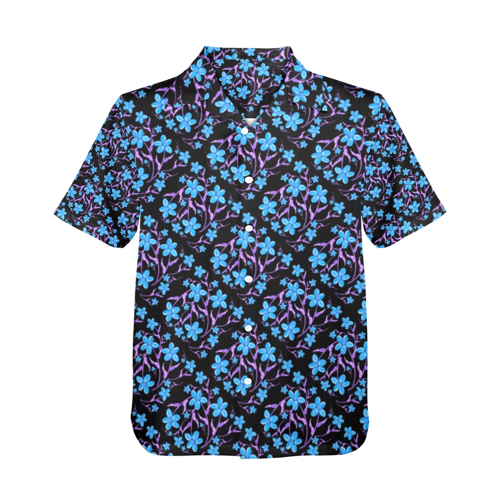 Men's All Over Print Hawaiian Shirt Made In USA Ships to USA Only