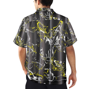 Men's All Over Print Hawaiian Shirt Made In USA Ships to USA Only