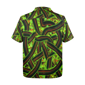 Men's All Over Print Hawaiian Shirt Made In USA Ships to USA Only