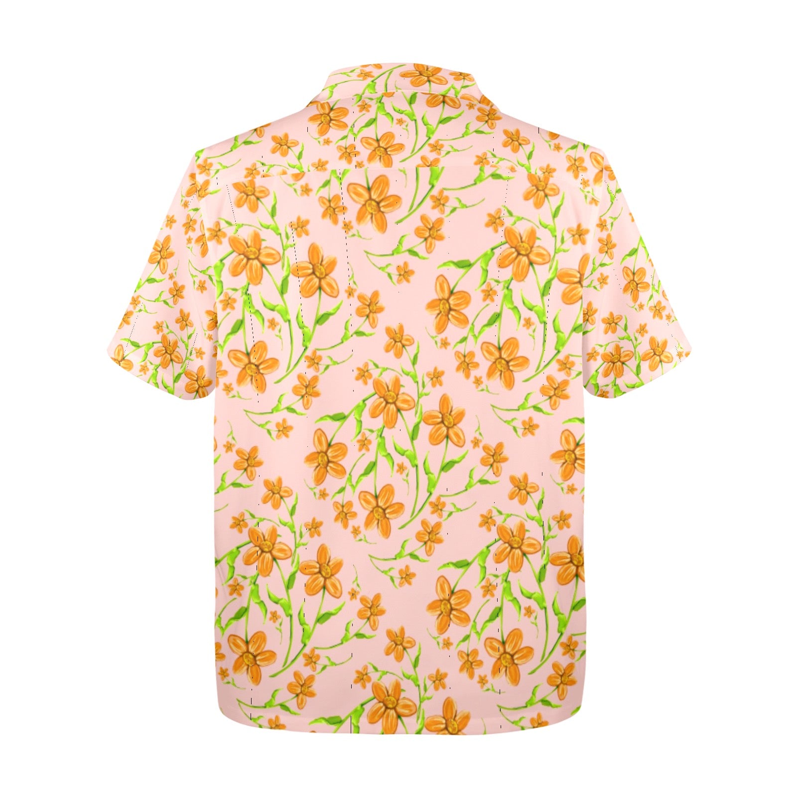Men's All Over Print Hawaiian Shirt Made In USA Ships to USA Only